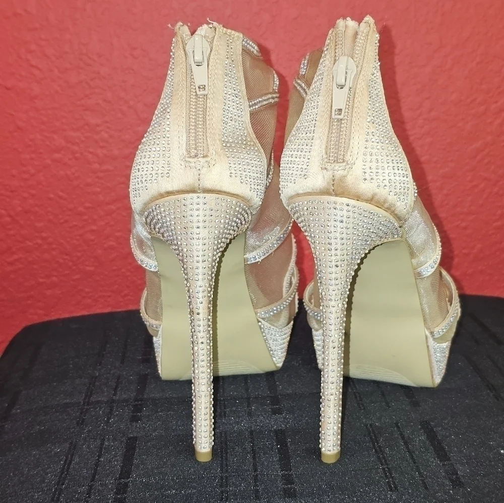 Steve Madden Sequin Stiletto Heels, women's size 8.5B_2